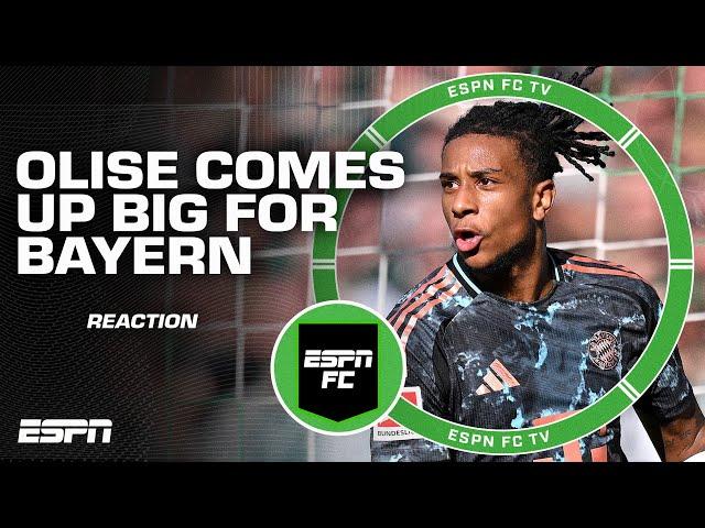 Michael Olise ON FIRE  REACTION to Bayern Munich's 5-0 win vs. Werder Bremen | ESPN FC