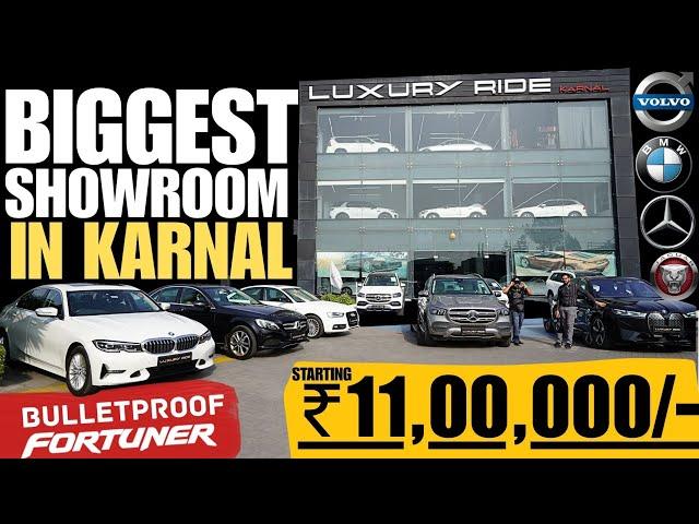 Biggest Luxury Car Showroom  Luxury RIDE Karnal Preowned Luxury Cars Collection 