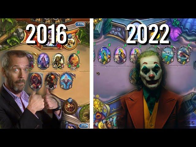 Hearthstone Before and Now