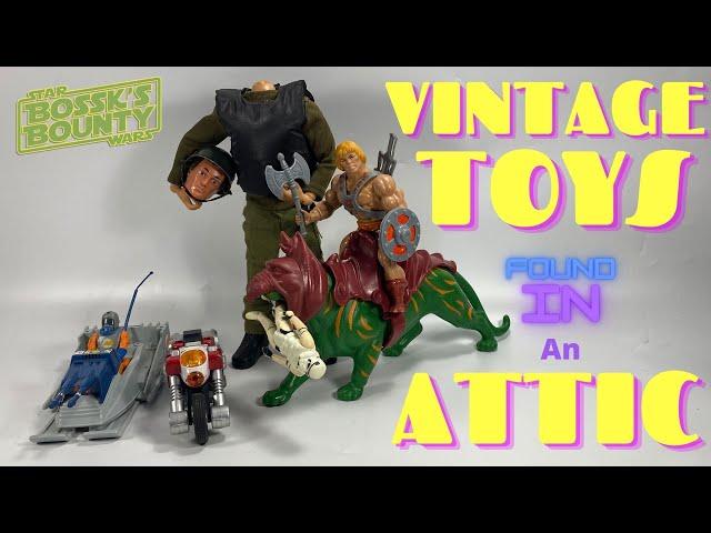 Vintage Toys Found in an Attic!