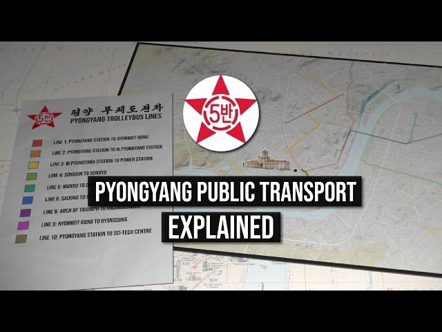 Pyongyang Public Transport EXPLAINED | Taxis, Trams & Trolleybuses