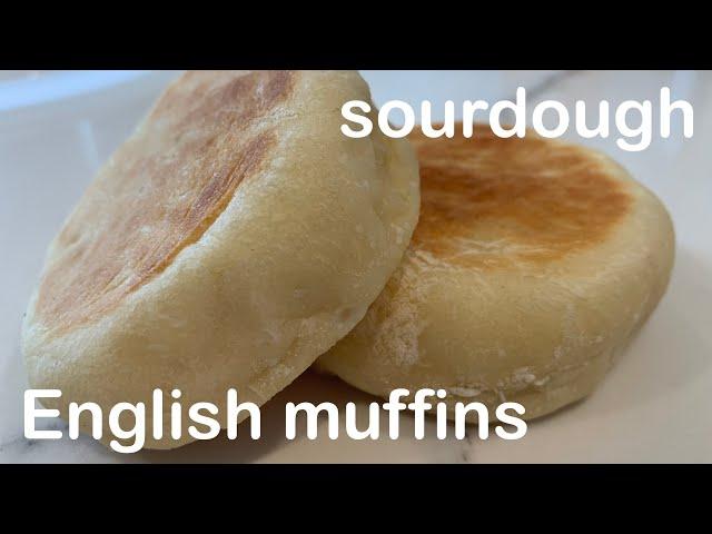 How to make Sourdough English Muffins