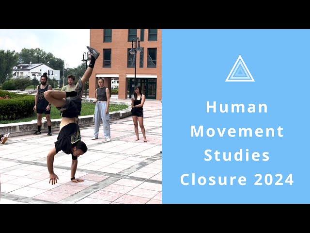 Human Movement Studies - Closure 2024