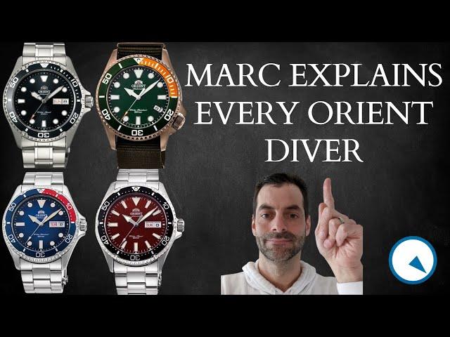 Every Orient Dive Watch Explained