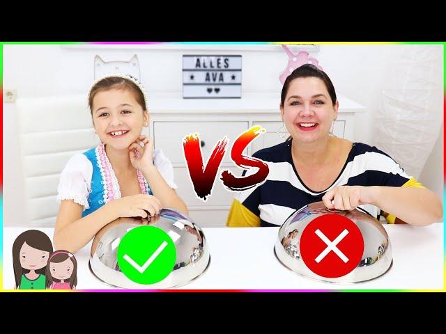 REAL FOOD vs. CANDY FOOD Challenge - OKTOBERFEST EDITION  Alles Ava