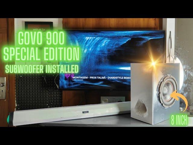 GOVO GOSURROUND 900 Special Edition 8 Inch SubwooferSoundtest #soundtest #soundbar #तबाही BASS 