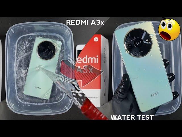 Redmi A3x Water Test | The Ultimate Water Test Of Redmi A3x