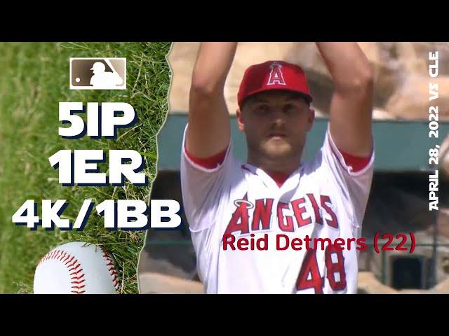 Reid Detmers (22) | April 28, 2022 | MLB highlights