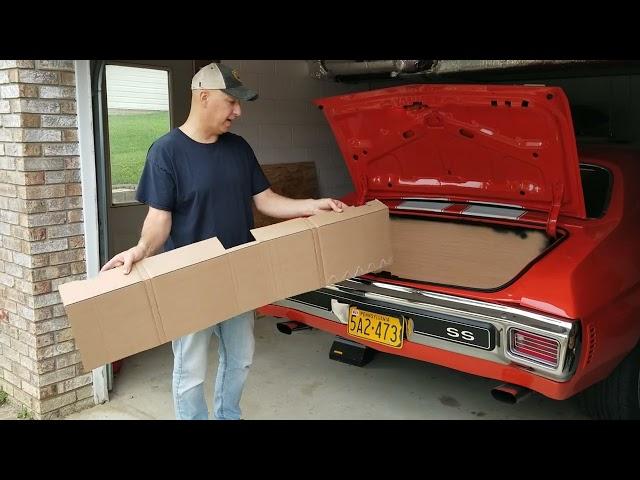 Chevelle  Gto 442 GS A-body trunk enclosure