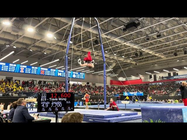 Asher Cohen R Nebraska at NCAA's 4:20:24