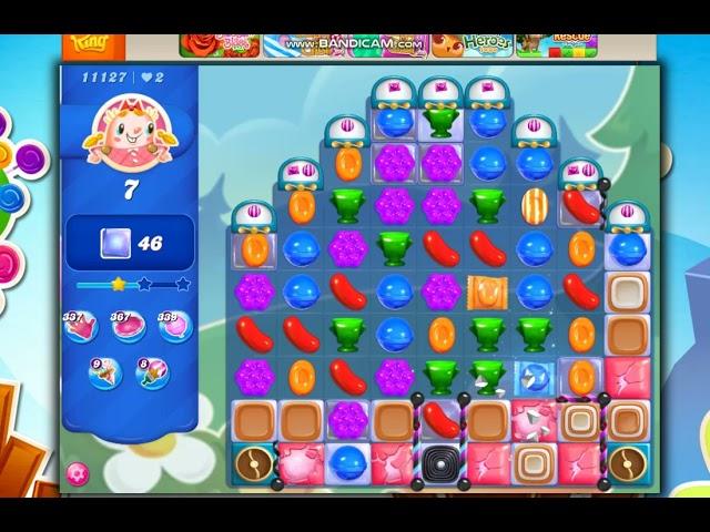 Candy Crush Saga Level 11127  NO BOOSTERS