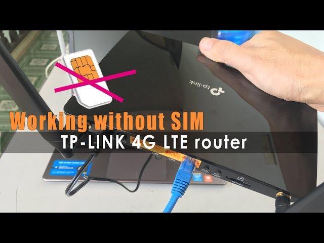 No SIM, how to setup TP-Link 4G router | NETVN