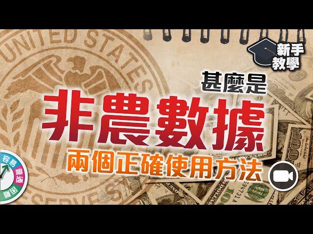 【#富翁宏觀經濟篇】甚麼是非農數據？兩個正確的使用方法，牽一髮而動全身！#匯市 #股市 #商品 【新手教學 EP20 | #學投資 #甚麼是】#小非農 #大非農 #環球經濟