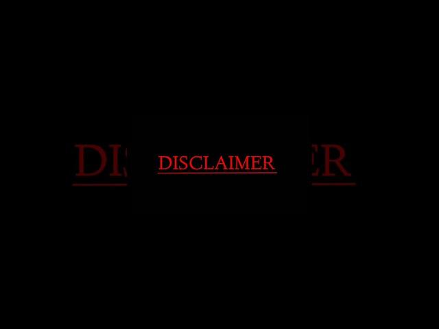 ️ WARNING: This Channel Is for Educational Purposes ONLY! #disclaimer#educationalcontent#noviolence