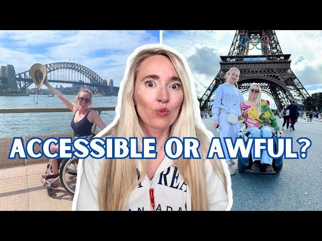 ️ACCESSIBLE TRAVEL:  Ranking 5 of the Best & Worst  Places I’ve Been in a Wheelchair 