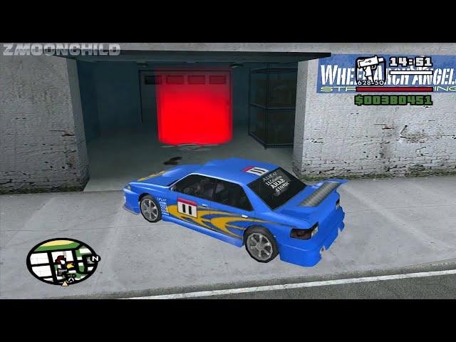 Chain Game Wear A Mask - GTA San Andreas - Test Drive - Steal Cars mission 2