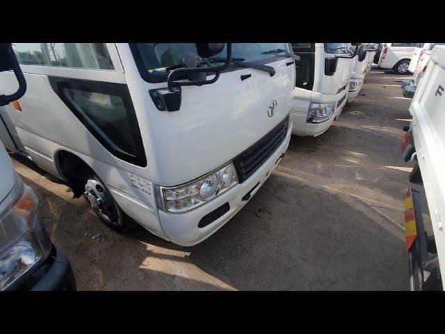 Toyota coaster B40/B50 used bus, import the used coaster from Japan and Dubai.Trabsport business.