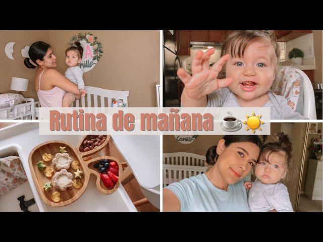 MI RUTINA DE MAÑANA CON UN BEBÉ DE 10 MESES ️️ | (ACTUALIZADA)