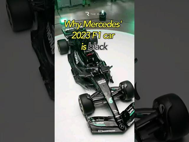 ️ The CLEVER reason Mercedes' 2023 F1 car is black