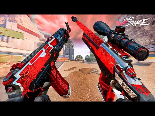 BLOOD STRIKE - New LEGENDARY SKINS M700 + AK 47 Blood Vengeance Gameplay ULTRA GRAPHICS 4K