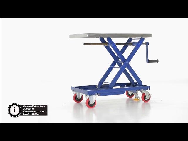 CART Mechanical Scissor Carts