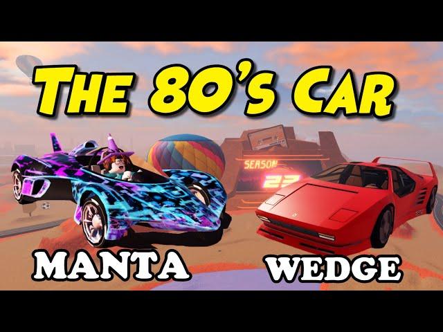 $5M! New MANTA & WEDGE CAR is Here! The 80s Season 23 + Code (Roblox Jailbreak)