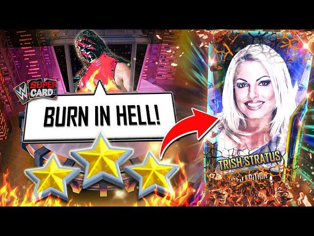 How I Finished CAMPAIGN for TRISH STRATUS Limited Edition! | WWE SuperCard (w/ Guide)