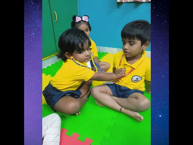 classroom activity doctor, Kidzee school, b.v.nagar. nellore.