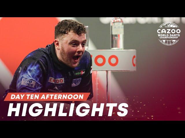 THE REAL DEAL! | Day Ten Afternoon Highlights | 2022/23 Cazoo World Darts Championship