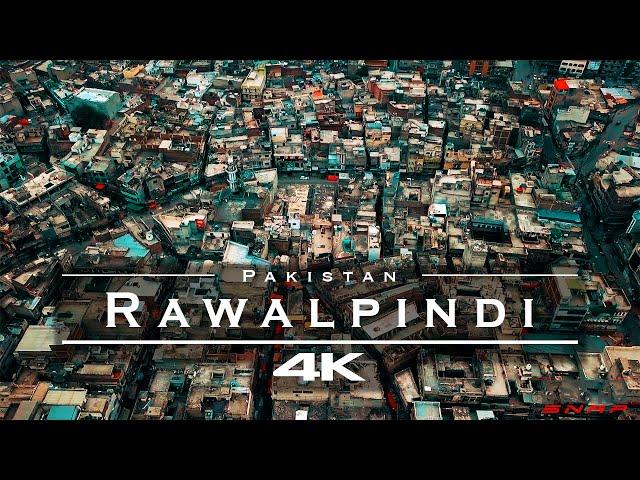 Rawalpindi, Pakistan  - by drone [4K]