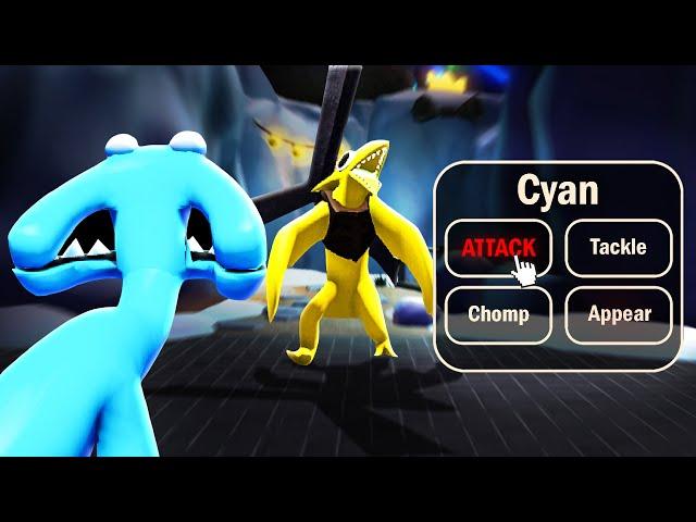 Cyan VS Yellow in Rainbow Friends Chapter 2...