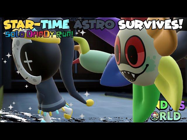 Astro Survives a Dandy Run Alone! | Dandy's World