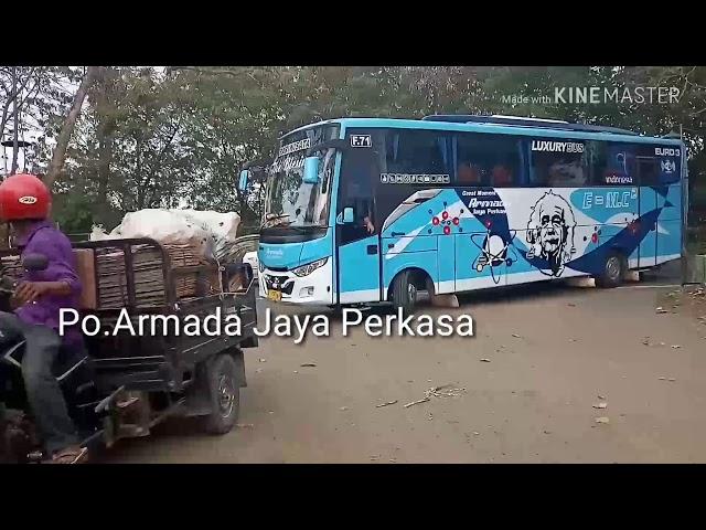 Medium Armada jaya perkasa F71berasa bus Hino FC 190 The Blessing