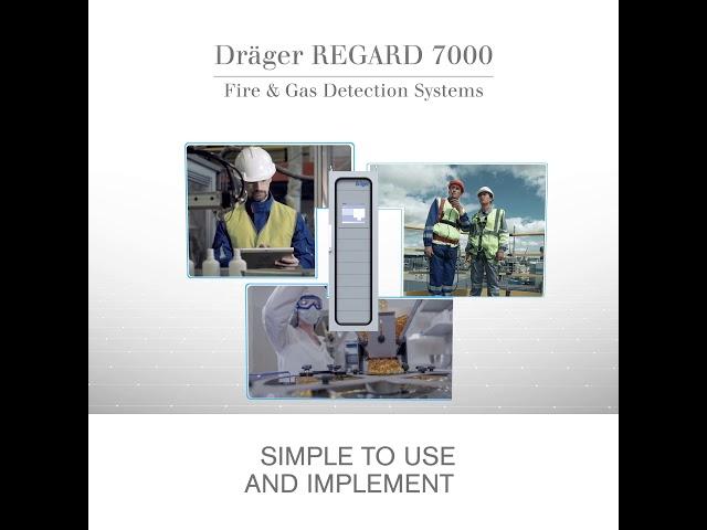 Draeger Regard 7000 Fire and Gas Detection System works seamlessly with detectors from other vendors