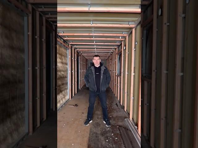 ИДЕАЛЬНЫЙ КАРКАС модульного дома. Чем утеплить дом из морского контейнера. ППУ