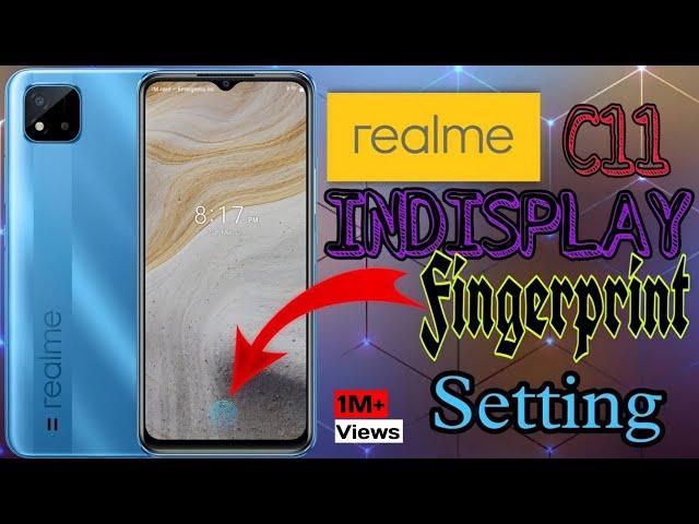 realme C11 2021 Mein in display fingerprint Kaise lagaen