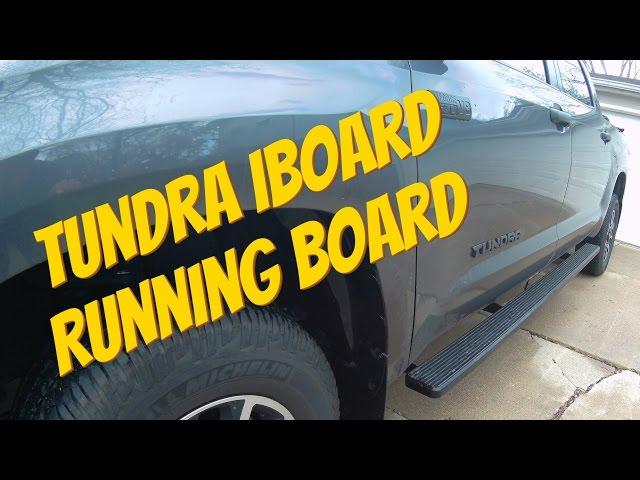 iBoard Running Board Install for 2017 Tundra