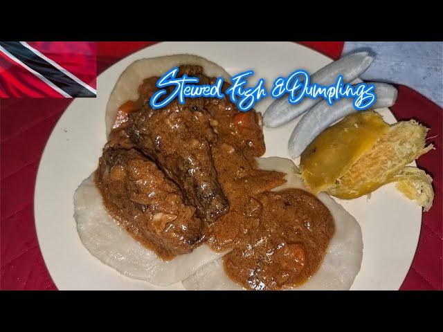  Home cooked stewed fish & Dumplings | Trinidad and  Tobago