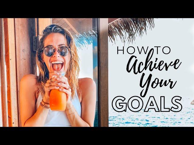 How To Set Goals And Achieve Them | Goal Setting For Personal Growth |  Lucie Fink