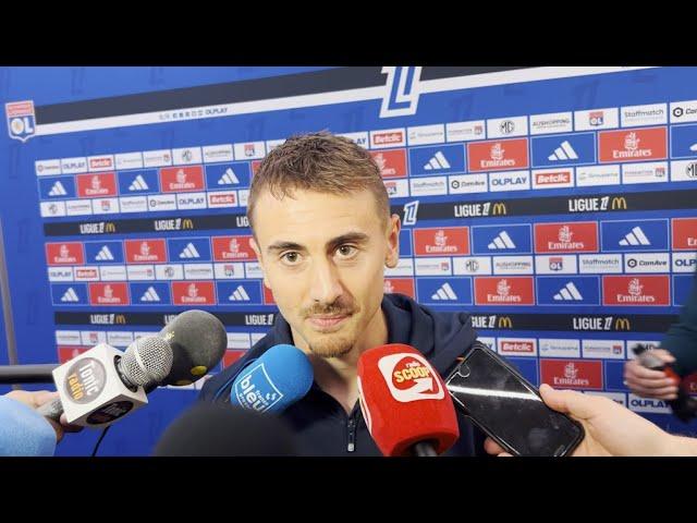 OL-OM : Valentin Rongier "c'est ça le football, il faut y croire jusqu'au bout."