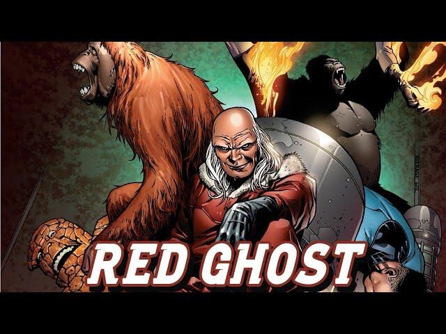 "Uncovering the Origin of the Red Ghost and his Super-Apes"