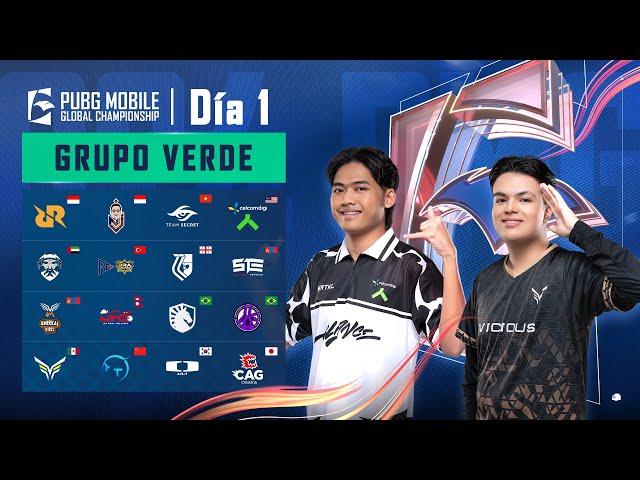 [ES] 2024 PMGC League | Grupo Verde Día 1 | PUBG MOBILE Global Championship