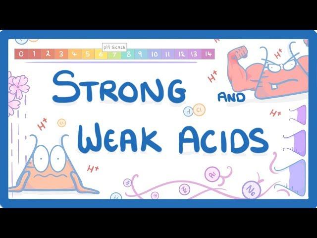 GCSE Chemistry - The pH Scale & Strong vs Weak Acids (Higher Tier)