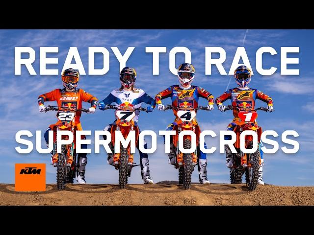 Red Bull KTM Factory Racing are READY TO RACE SuperMotocross in 2025! | KTM