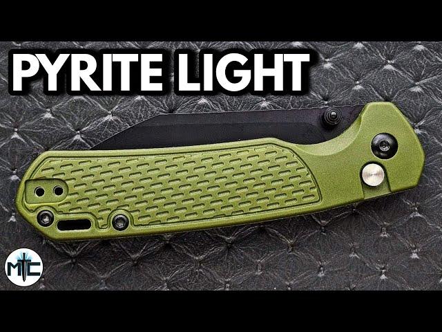 A BETTER Pyrite? - CJRB Pyrite Light Folding Knife - Overview And Review