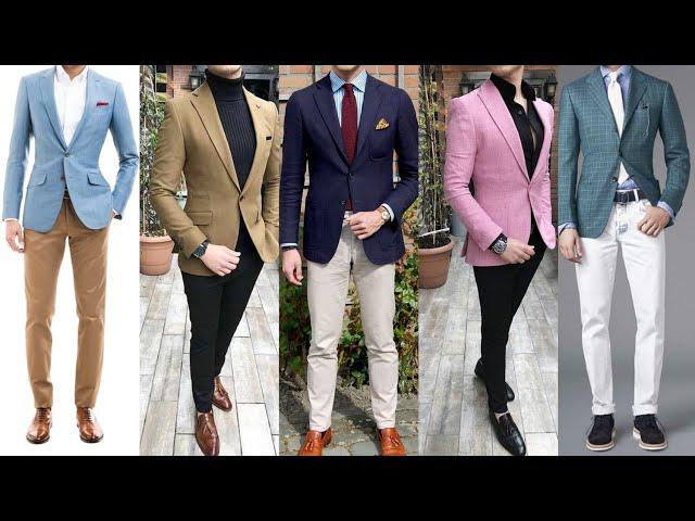 How To Dashing Dress Up  Blazer Jacket With Jeans Lookbook For Men's || Men's Stylish Fashion 2020