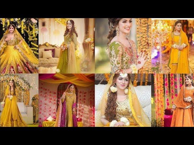 Stunning Mehndi Dress Designs for Brides | 2023-2024 Collection