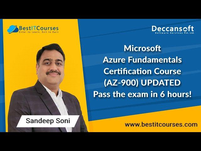 Microsoft Azure Fundamentals Certification Course (AZ-900) UPDATED – Pass the exam in 6 hours!