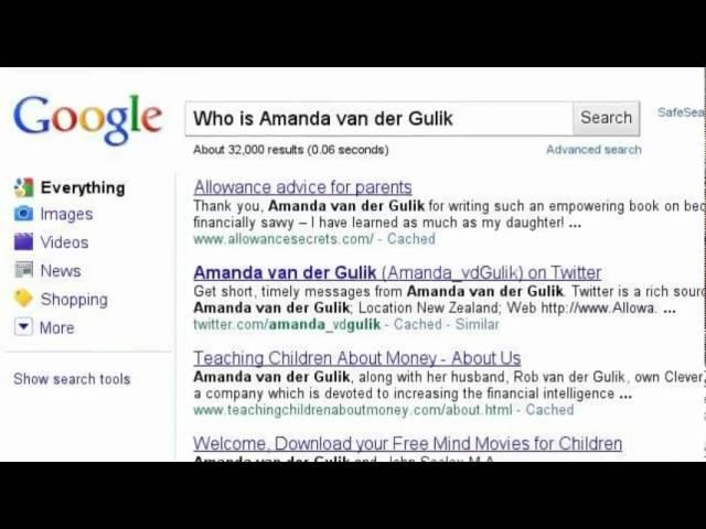 Who is Amanda van der Gulik