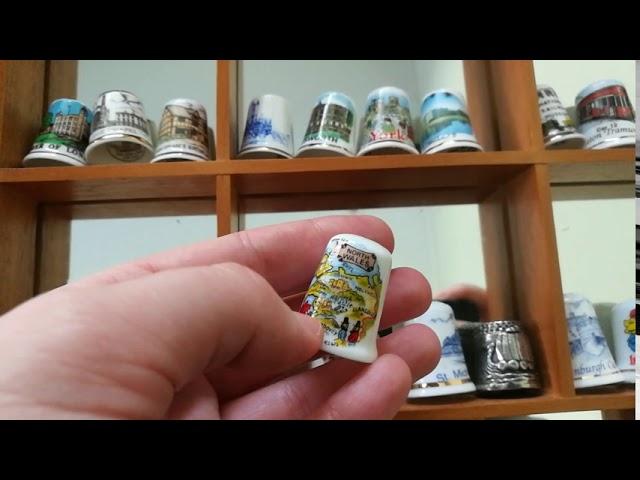 VEDA day 28: My Thimble Collection